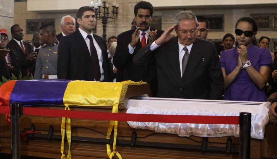 Hugo Chávez, Cuba, Funeral, Raúl Castro